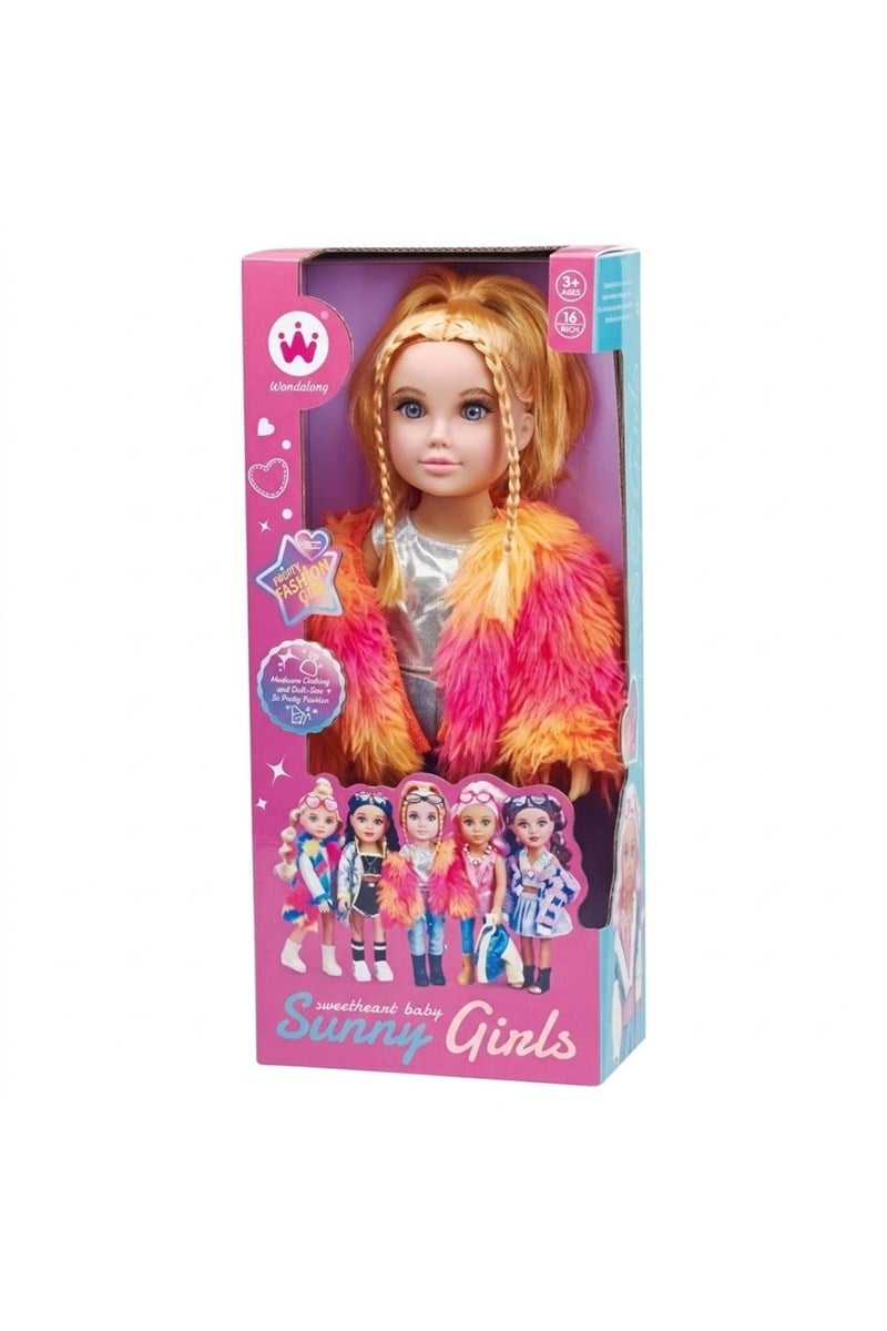 Tatlı Moda Oyuncak Bebek 16 Inch Ctoy-w16n-01b 