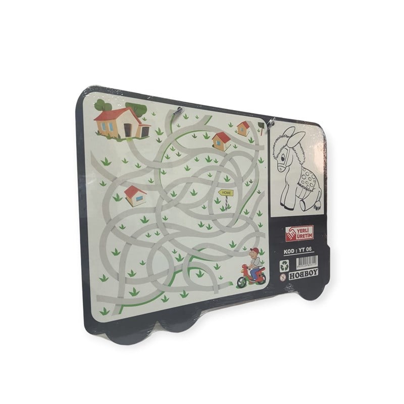 Time Toys Ahşap Yazı Tahtası Kalemli