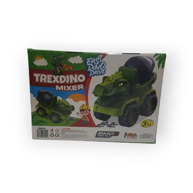 TREXDİNO MİKSER OYUNCAK SÜRTMELİ DİNAZOR MİKSER 