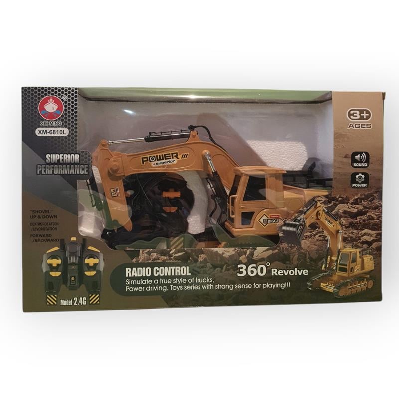 TRUCK R/C 360 DERECE DÖNEN UZAKTAN KUMANDALI ŞARJLI İŞ MAKİNESİ 