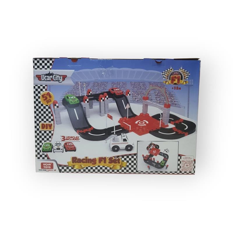 UÇAR CİTY F1 YARIŞ SETİ 51 PARÇA 