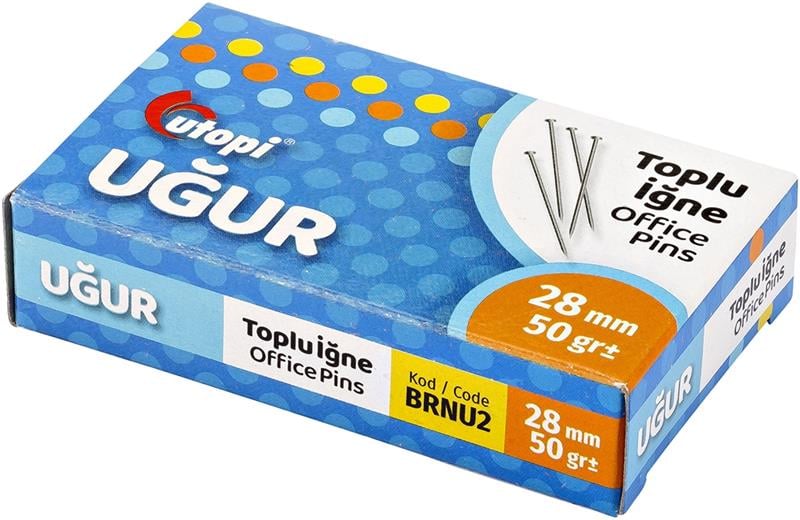 Uğur Toplu İğne 28mm 50 gr BRNU2