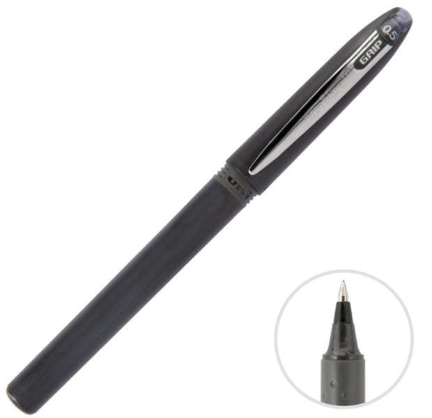 Uni Roller Kalem Grip Micro 0.5 Siyah
