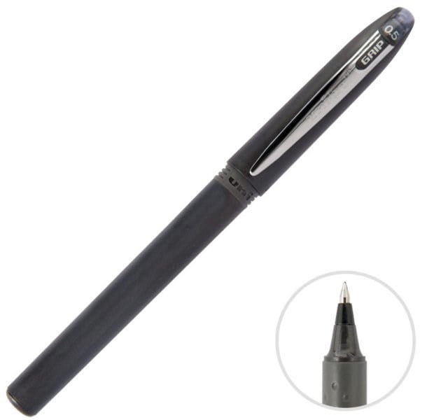 Uni Roller Kalem Grip Micro 0.5 Siyah