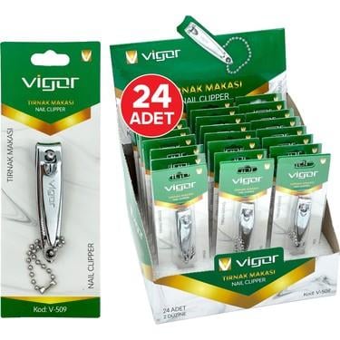 Vigor Tırnak Makası Küçük Düz 24’lü Paket