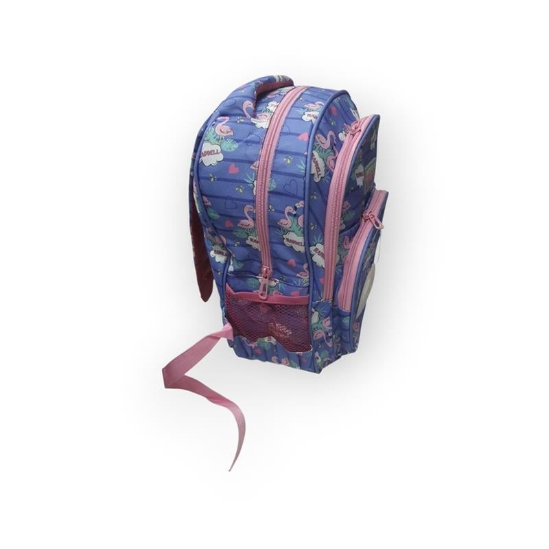 WADDELL KIDS OVAL DSN MOR FLAMİNGO BESLENME ÇANTASI HEDİYELİ İLKOKUL ÇANTASI 
