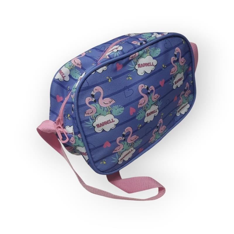 WADDELL KIDS OVAL DSN MOR FLAMİNGO BESLENME ÇANTASI HEDİYELİ İLKOKUL ÇANTASI 
