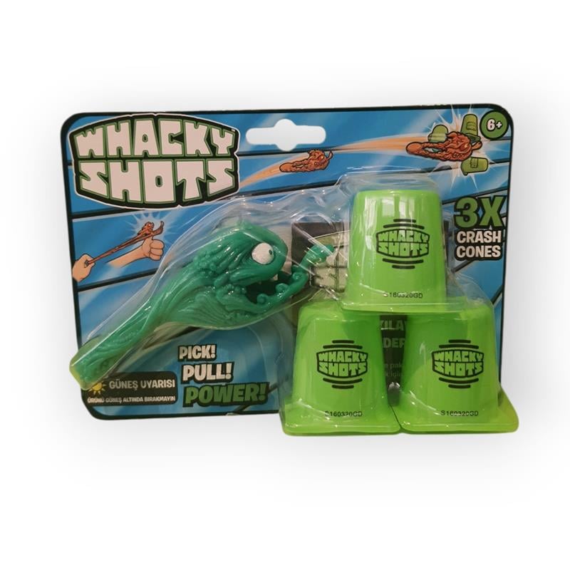 WHACKY SHOTS FIRLATMA OYUNU 3'LÜ KONİ SETİ 