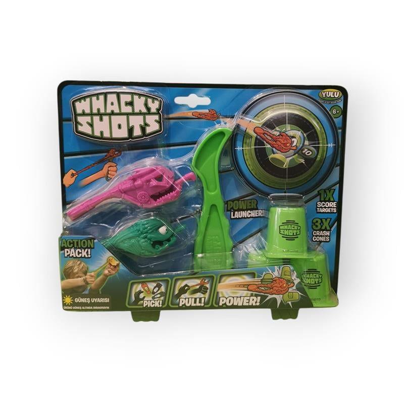 WHACKY SHOTS POWER LAUNCHER ACTİON PACK HEDEF VURMA OYUNU 