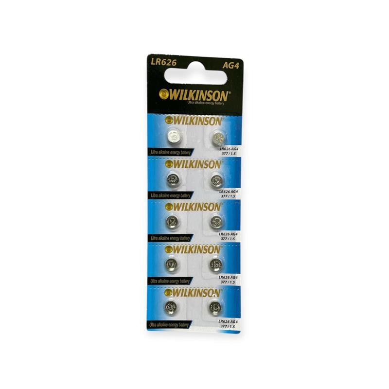 Wilkinson Alkalin LR626 Ag4 10'lu Pil 