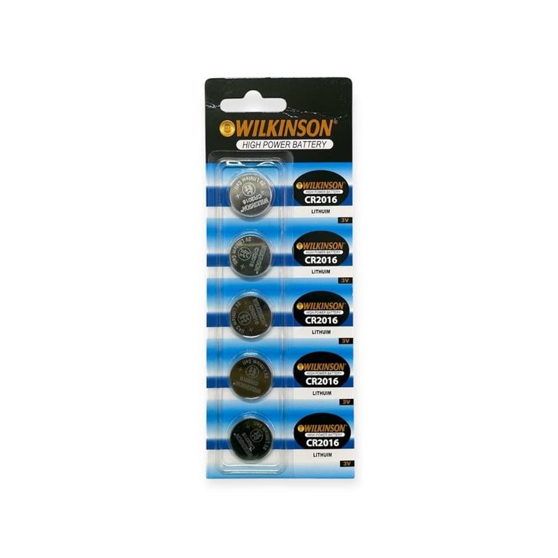 Wilkinson Lithuim Cr-2016 3V 5'li Pil 