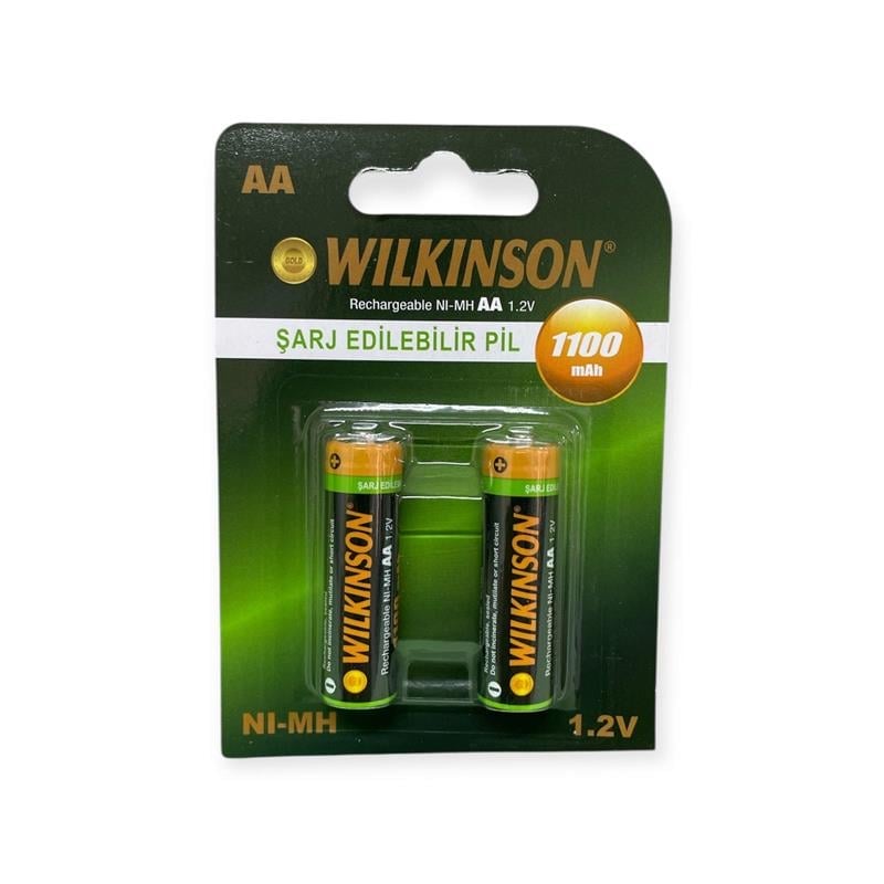Wilkinson Şarjlı Kalem 1100 Mah Aa 2'li Pil 