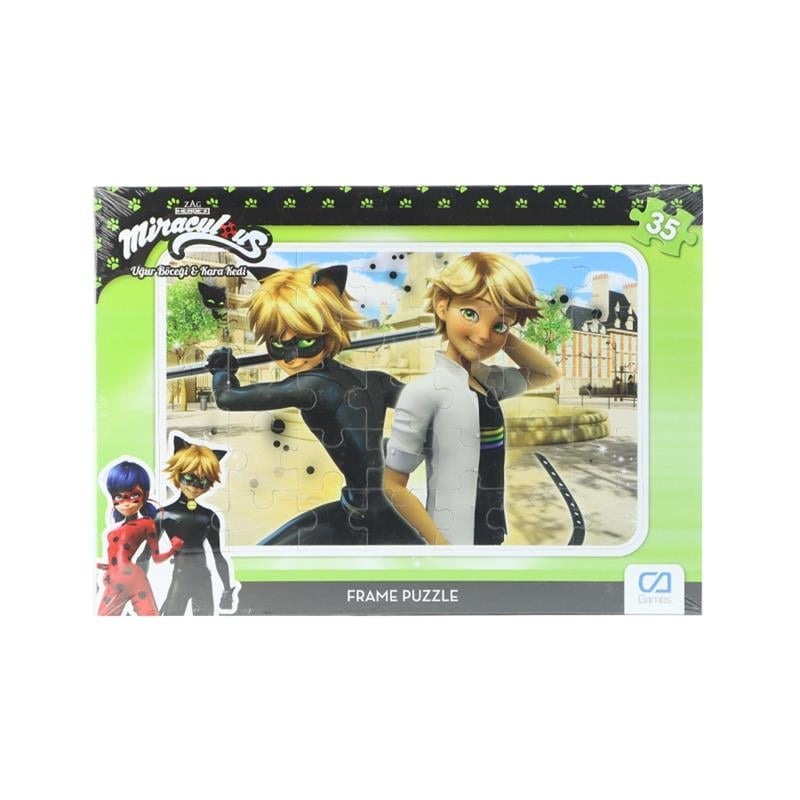 Yapboz- Ca.5020-22 Mıraculous Frame Puzzle 35-1-3