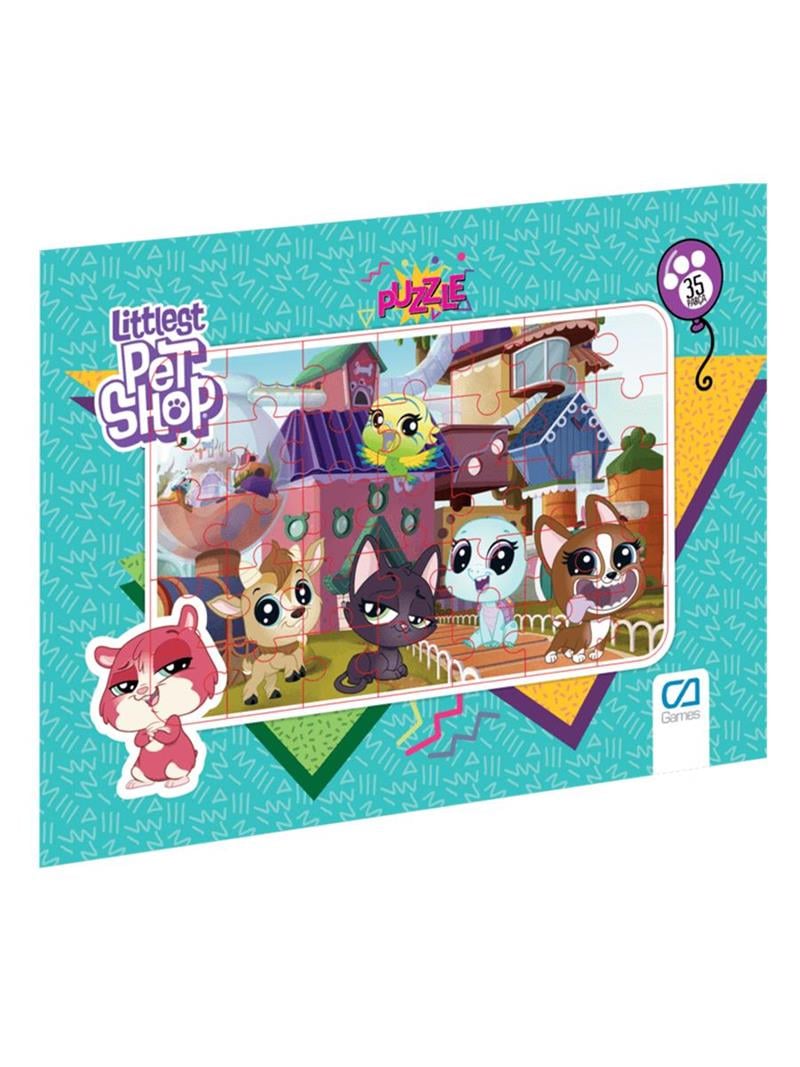 Yapboz- Ca.5018-19 Lıttlest Pet Shop Frame Puzzle 35-1-2