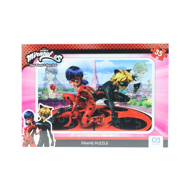 Yapboz- Ca.5020-22 Mıraculous Frame Puzzle 35-1-3