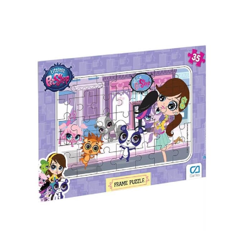 Yapboz- Ca.5018-19 Lıttlest Pet Shop Frame Puzzle 35-1-2