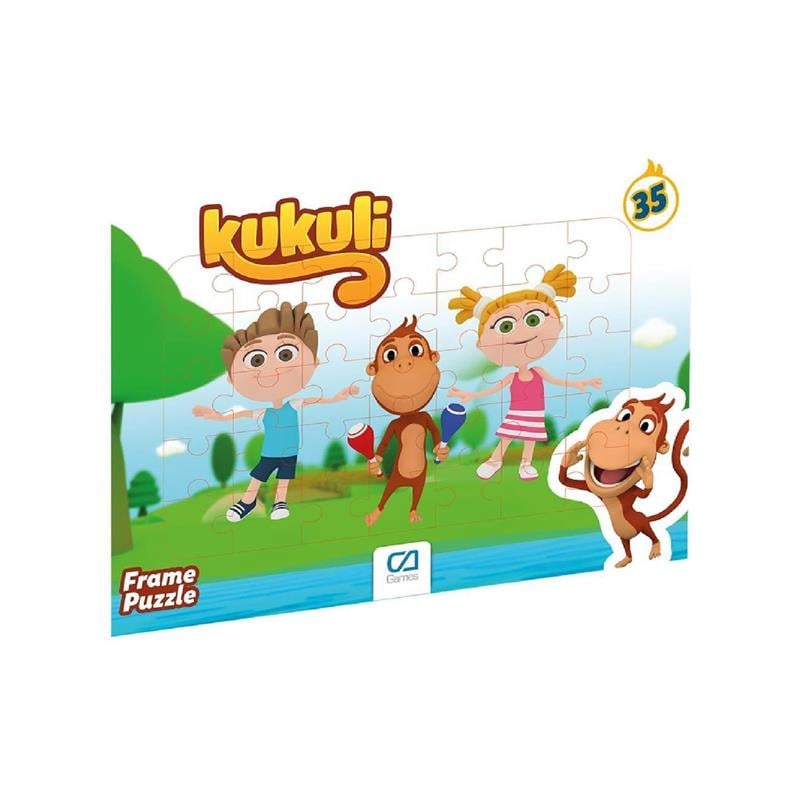 Yapboz- Ca.5137-5138 Kukulı Frame Puzzle 35