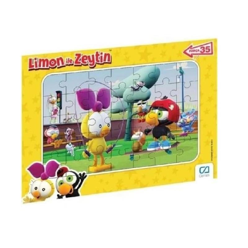 Yapboz- Ca.5082-83 Limon Ile Zeytın Frame Puzzle 35-1-2