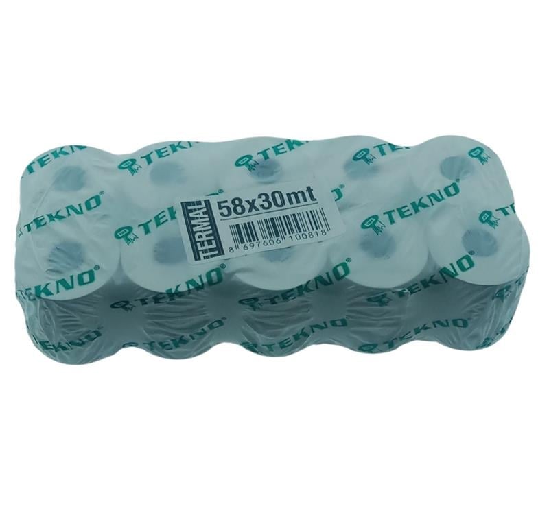 Yavuz Termal Yazarkasa Rulosu 58x30 10'lu Paket