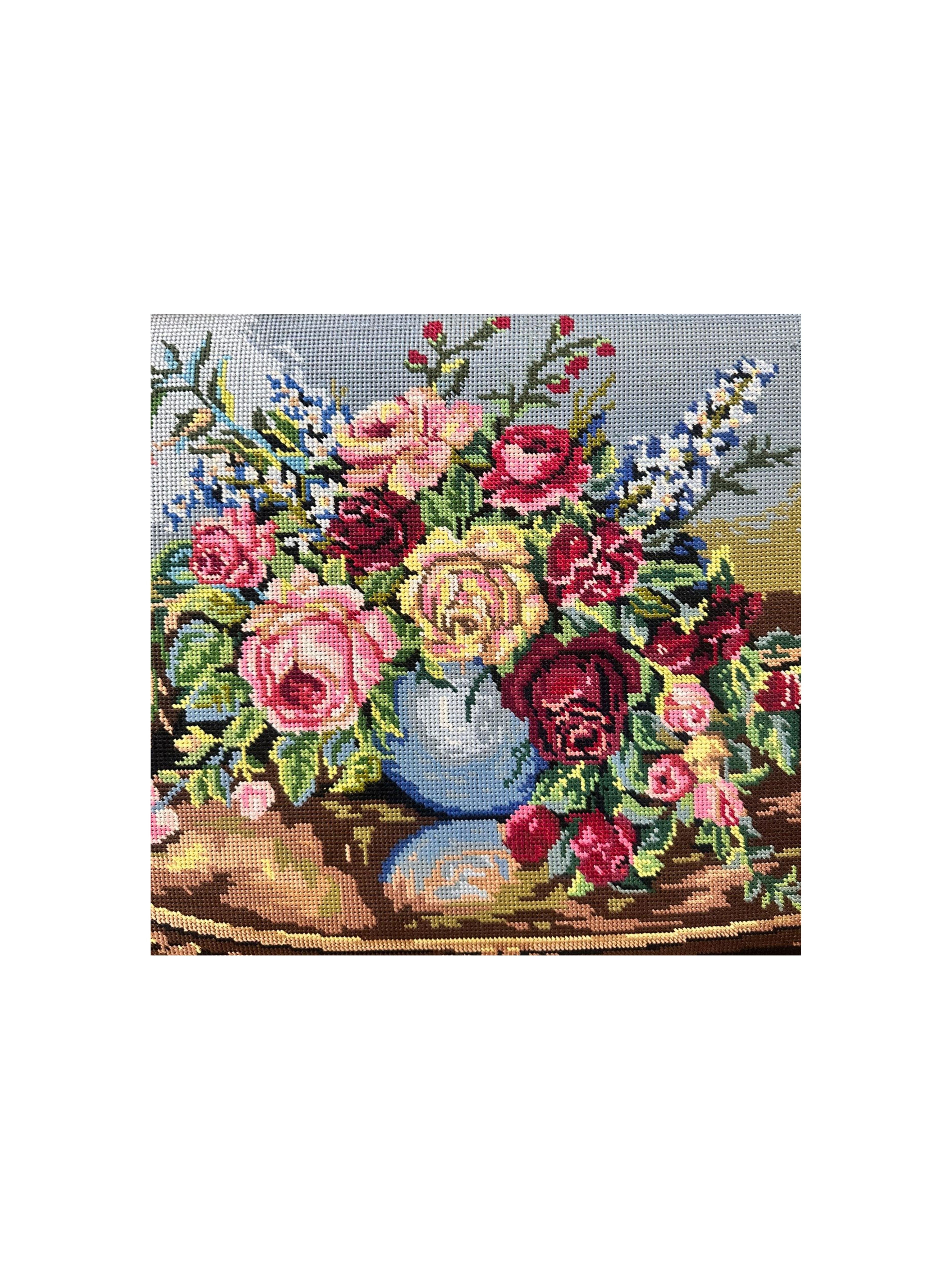 Goblen Çiçek Tablo