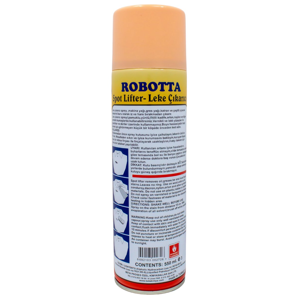 Blue Bird Robotta 550ml | Blue Bird Robotta Leke Çıkarıcı