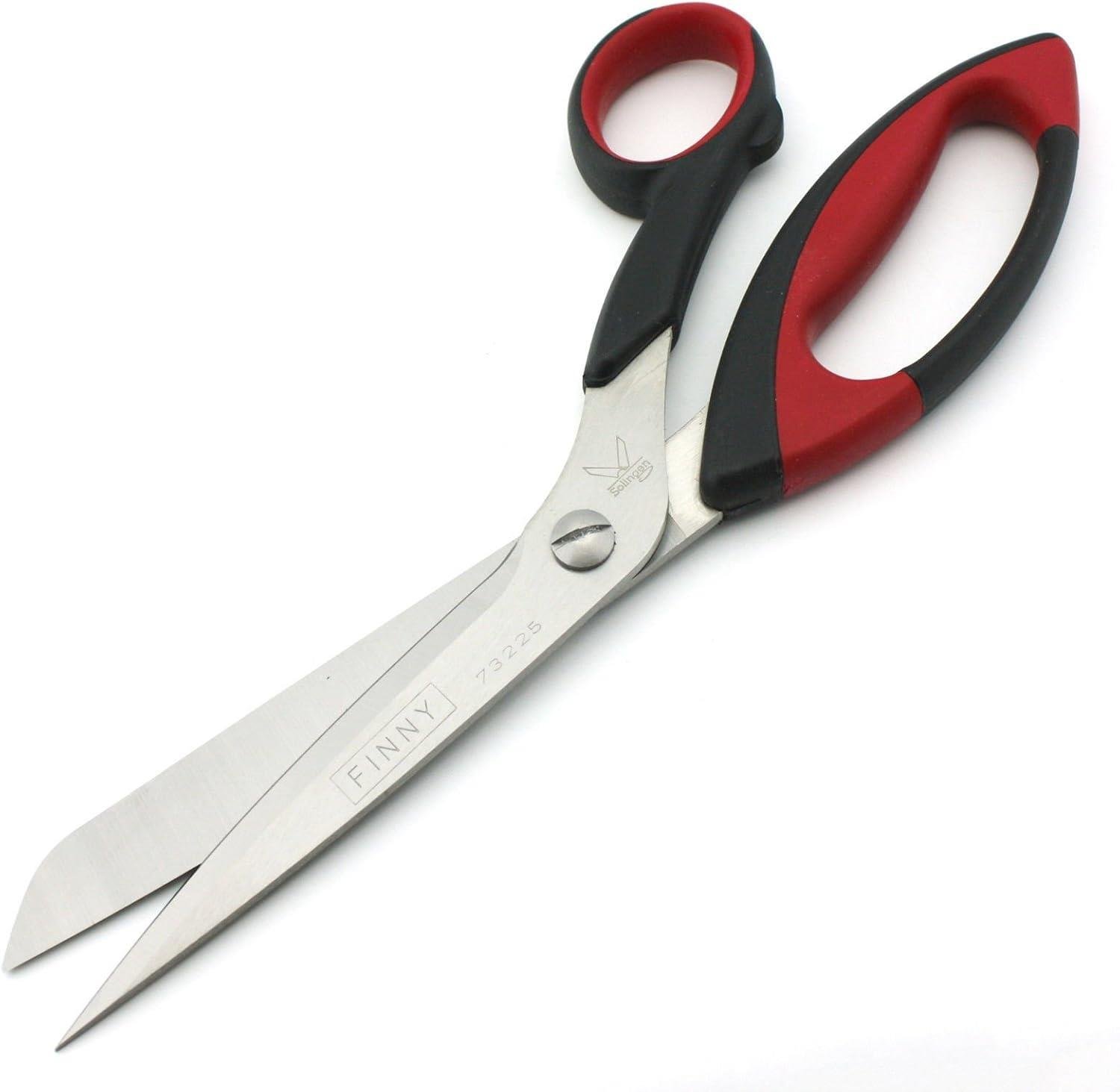Finny Plastik Saplı Kumaş Ve Deri Makası 10,5 No 25,40 cm (D208)(74925) | Finny Kumaş ve Deri Makası