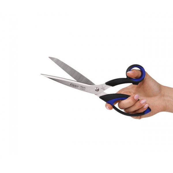 Finny Plastik Saplı Kumaş ve Karton Makası 9.5 No 24,13 cm (D206)(72024) | Finny Kumaş ve Karton Makas