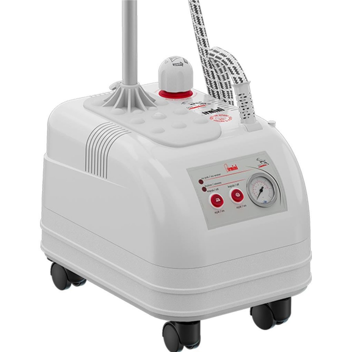 GazellaFirmini SPR MN 2004 FD Askıda Ütüleme Robotu – Döner Başlıklı, 2 Litre Buhar KazanlıSPR/MN 2004 FDFirmini SPR/MN 2004 FD Askıda Ütüleme Robotu – Döner Başlıklı, 2 Litre Paslanmaz Çelik Buhar Kazanlı Profesyonel Ütüleme Makinesi