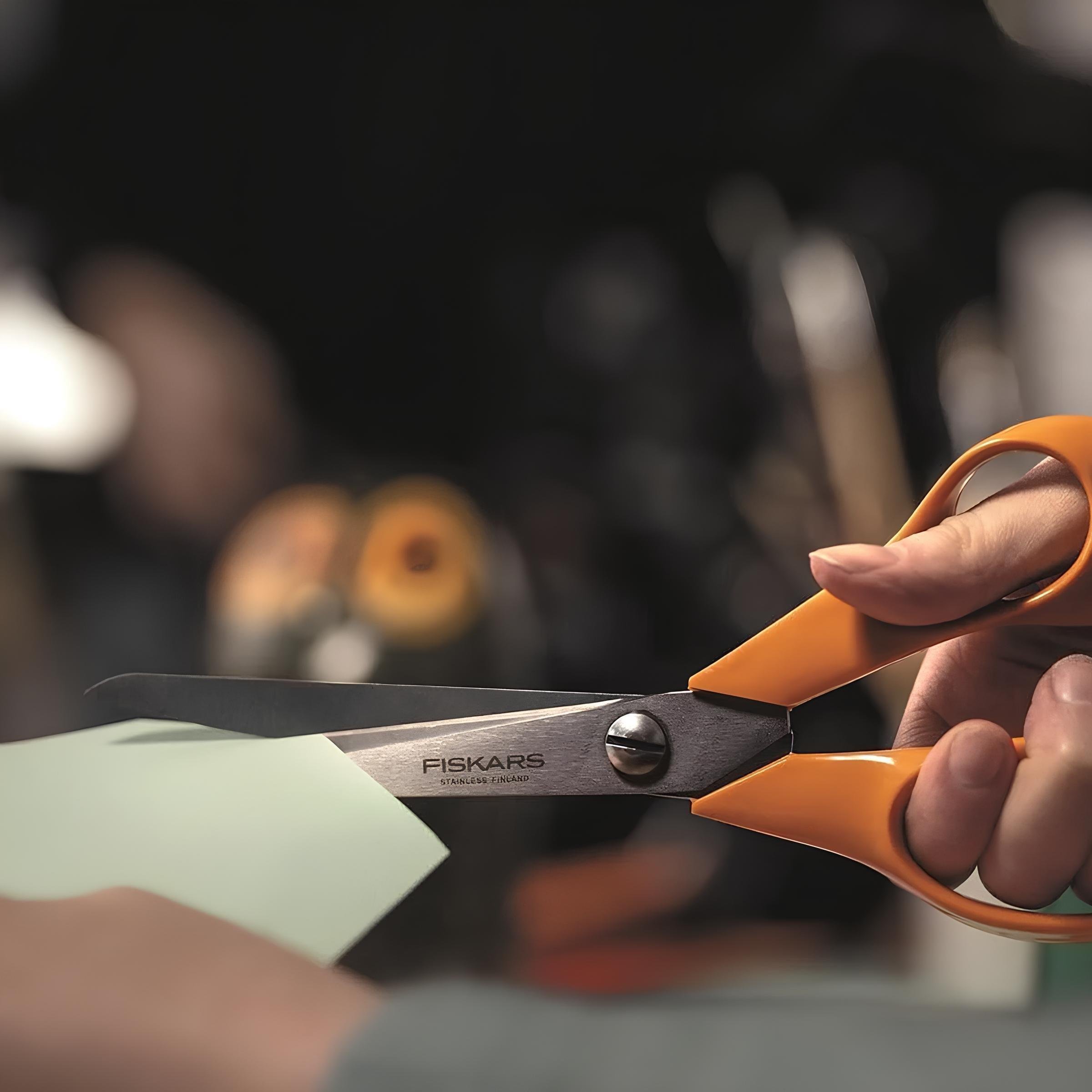 Fiskars Kumaş Deri ve Karton Makası 8 No 20,32 cm (D215)(9853) | Fiskars Kumaş ve Deri Makası