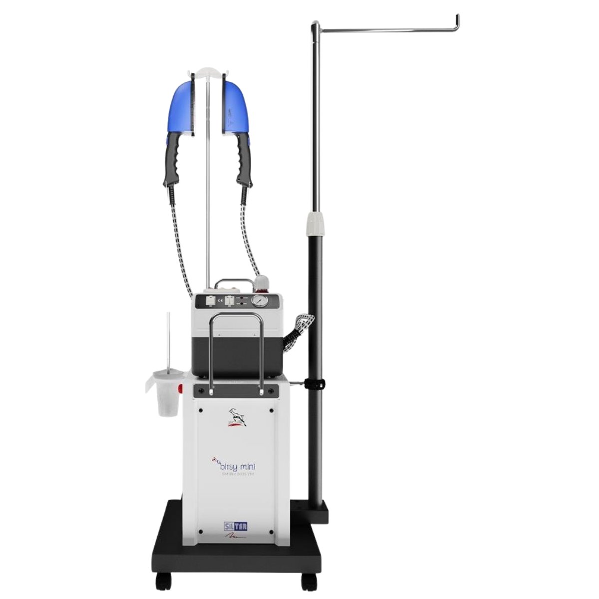 GazellaGazella SM BM 2035 TM Bitsy Mini Sehpalı Askıda Ütüleme Fırça İki Fırçalı – 3,5 LT Buhar KazanlıSM BM 2035-TMGazella Bitsy Mini SM BM 2035 TM Sehpalı Askıda Ütüleme Robotu – 3,5 LT Buhar Kazanlı Profesyonel Ütü ve Fırça Makinesi