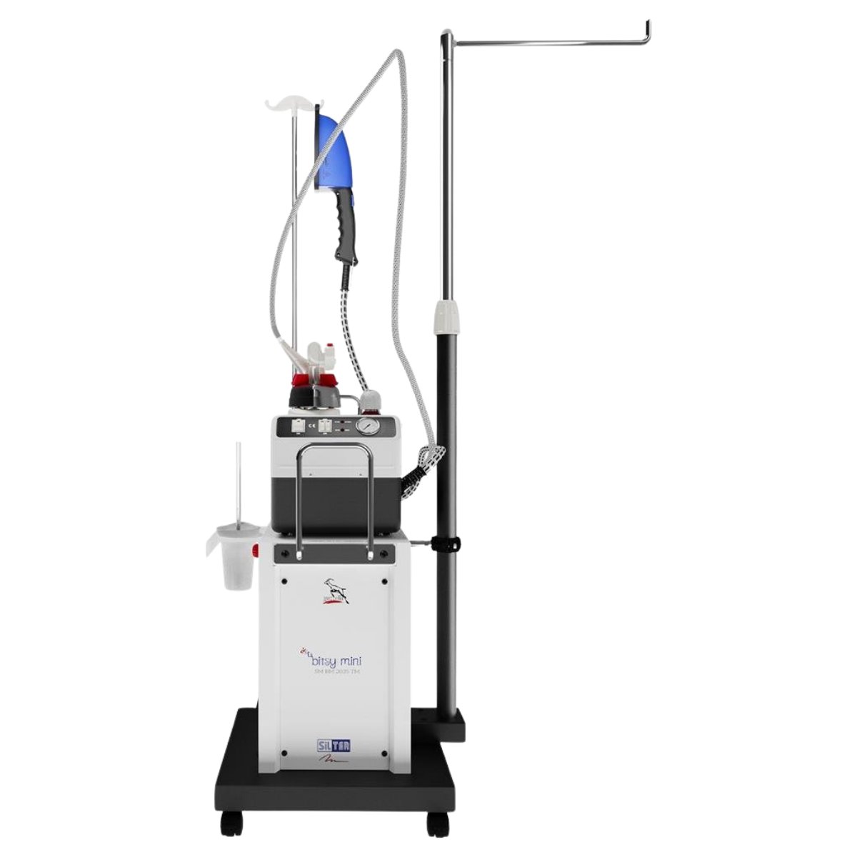 GazellaGazella SM BM 2035 TM Bitsy Mini Sehpalı Askıda Fırça ve Ütü Robotu – 3,5 LT Buhar KazanlıSM BM 2035 TMGazella Bitsy Mini SM BM 2035 TM Sehpalı Askıda Ütüleme Robotu – 3,5 LT Buhar Kazanlı Profesyonel Ütü ve Fırça Makinesi