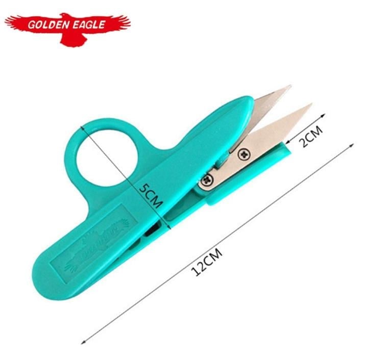 Golden Eagle TC-801 İplik Temizleme Makası (Parmaklı) 12 cm | Çıt Makas Paslanmaz Çelik