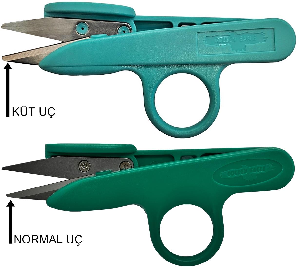 Golden Eagle TC-802 Küt Uçlu İplik Temizleme Makası – Profesyonel Çözüm