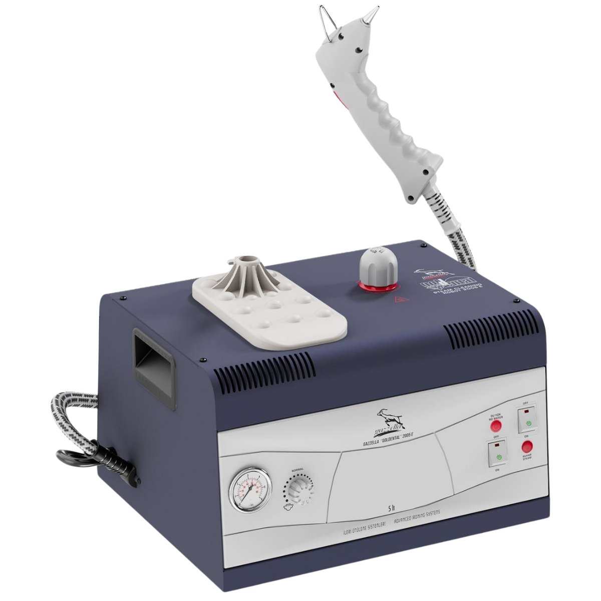 GazellaGoldental GLD MN 2005 E Buharlı Temizleme Robotu – 5 LT Sac GövdeGLD/MN 2005 EGoldental GLD/MN 2005 E – 5 LT Sac Gövdeli Buharlı Temizleme Robotu | HEDEF MAKİNA