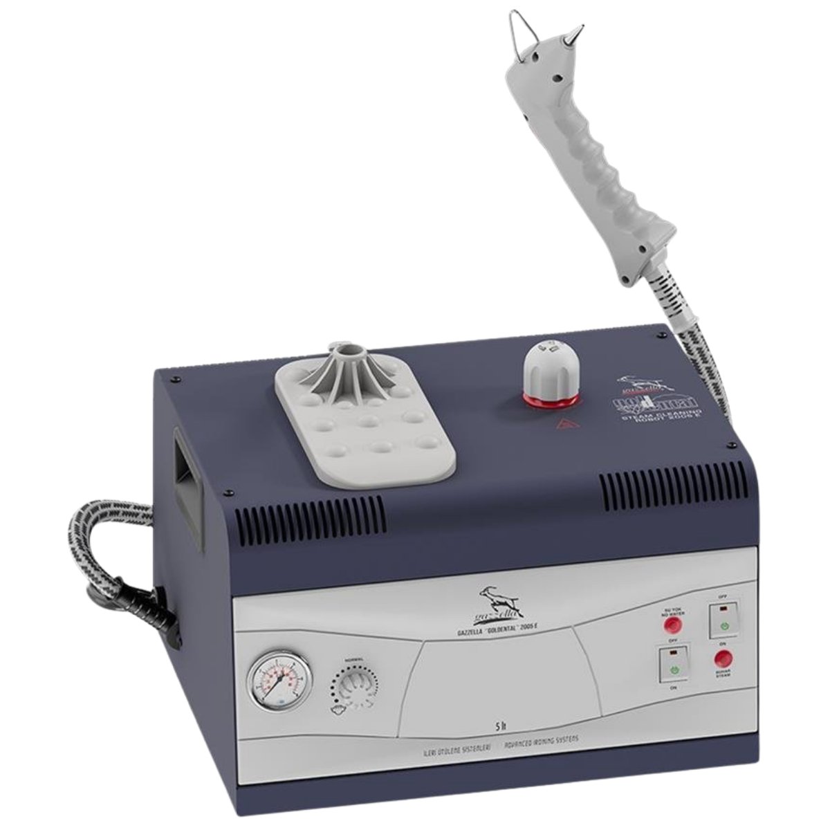 GazellaGoldental GLD MN 2005 E Buharlı Temizleme Robotu – 5 LT Sac GövdeGLD/MN 2005 EGoldental GLD/MN 2005 E – 5 LT Sac Gövdeli Buharlı Temizleme Robotu | HEDEF MAKİNA