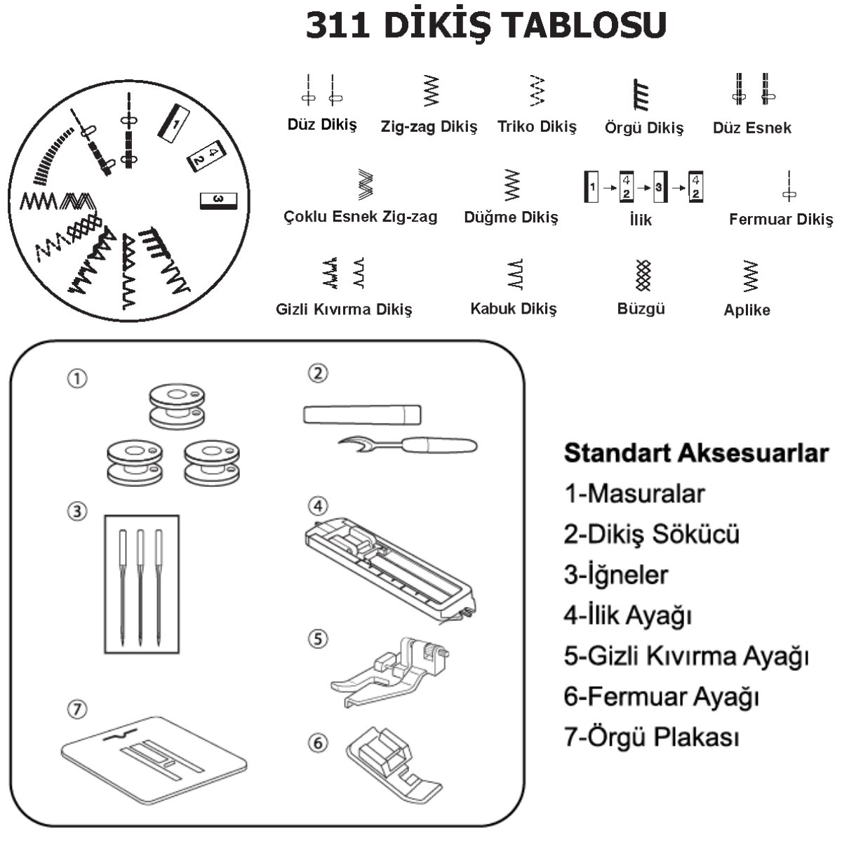 Janome 311 Joy of Sewing Dikiş Makinesi