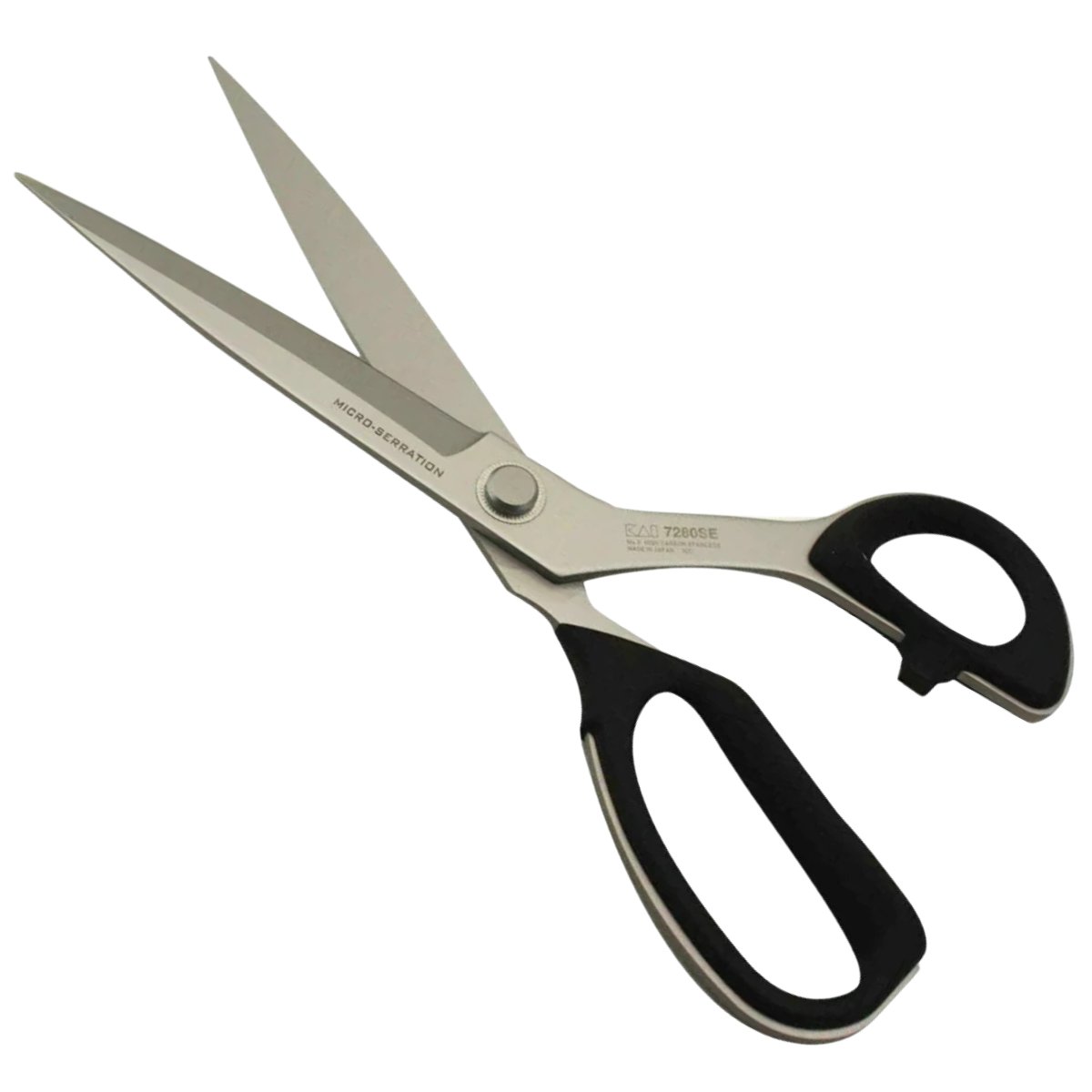 KaiKAI 7280 SE Plastik Saplı Profesyonel Pastal ve Terzi Makası | Kalın İşler, 11″ (28cm)KAI 7280 SEKAI 7280 SE – 11″ (28 cm) Plastik Saplı Profesyonel Pastal ve Terzi Makası | Kalın İşler, Dişli Ağızlı