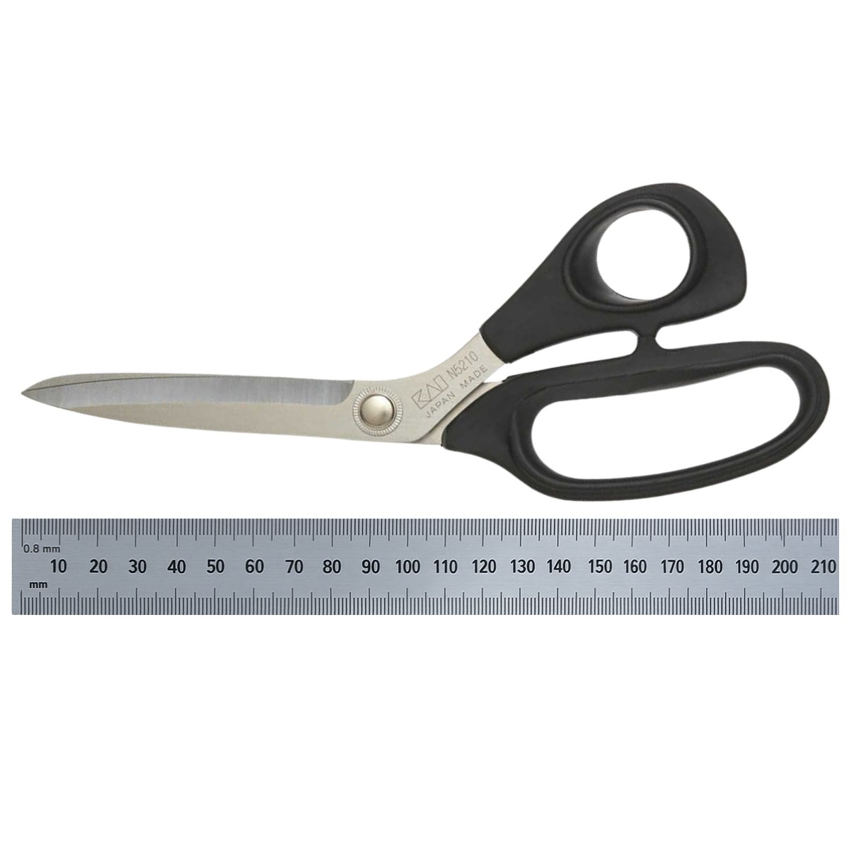 KAI N5210 KE Terzi Makası – Japon Paslanmaz Çelik Plastik Saplı 21 cm (8″)