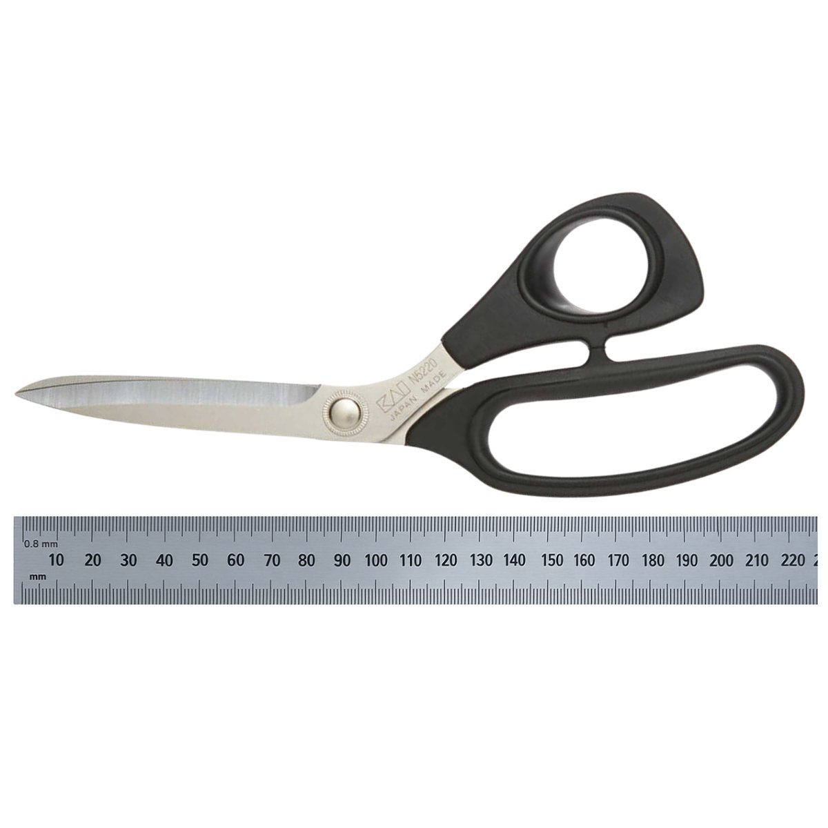 KAI N5220 KE Terzi Makası – Plastik Saplı Japon Paslanmaz Çelik 22 cm (8,5″)