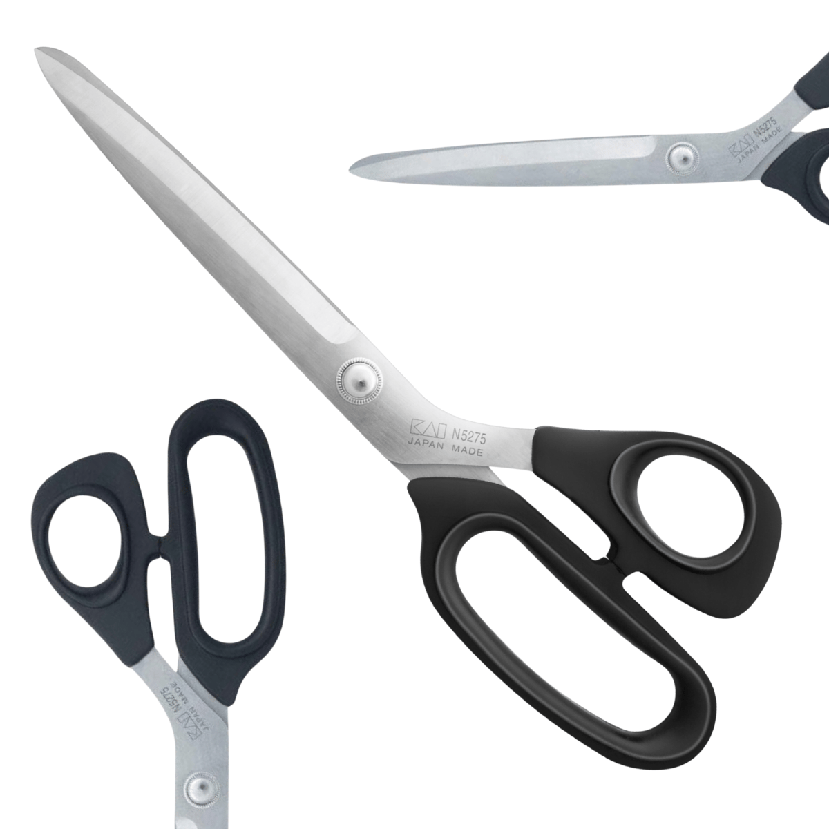 KaiKAI N5275 KE – Japon Paslanmaz Çelik Plastik Saplı Terzi Makası 11″ (27,5 cm)KAI N5275 KEKAI N5275 KE Terzi Makası – Japon Paslanmaz Çelik Plastik Saplı 27,5 cm (11″)