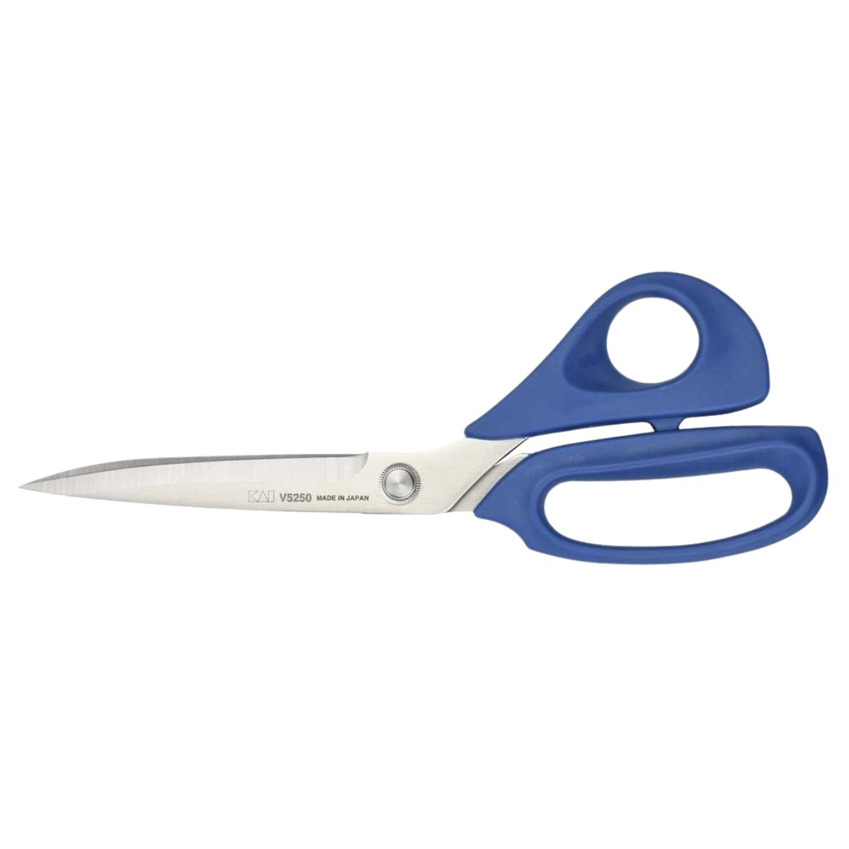 KaiKAI V5250 Mavi Plastik Ergonomik Saplı Terzi Makası | Özel Ağızlı, 10″ (25cm)KAI V5250KAI V5250 – 10″ (25 cm) Mavi Plastik Ergonomik Saplı Terzi Makası | Özel Ağızlı