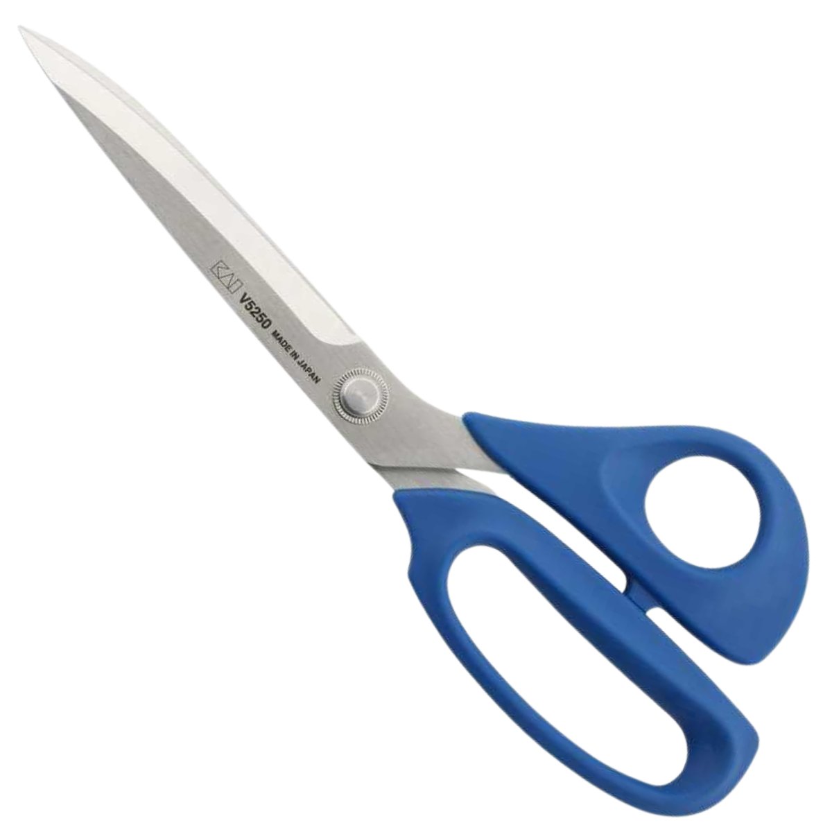 KaiKAI V5250 Mavi Plastik Ergonomik Saplı Terzi Makası | Özel Ağızlı, 10″ (25cm)KAI V5250KAI V5250 – 10″ (25 cm) Mavi Plastik Ergonomik Saplı Terzi Makası | Özel Ağızlı