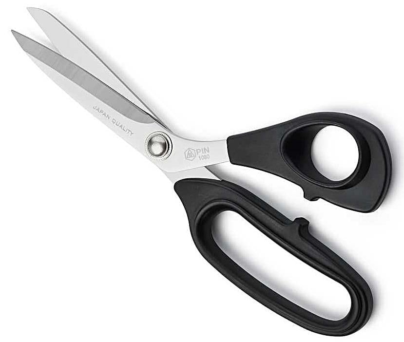 Merze Jilet Ağız Plastik Saplı Makas 8 No | 21 cm Hassas Kumaş Makası – D-197