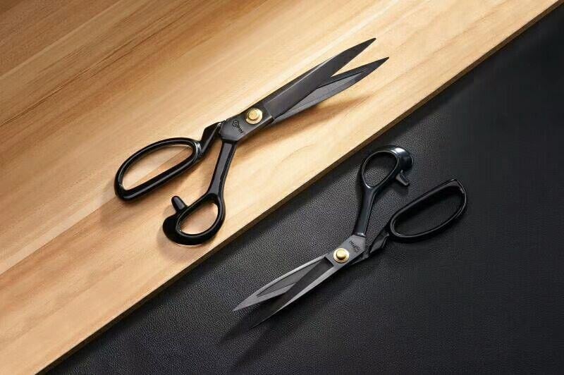 Pin-1084 Siyah Saplı Somunlu Kumaş Kesim Makası – 8″ (21 cm) | Profesyonel Kesim