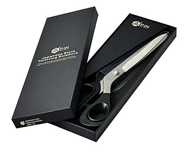 Pin-1110 Japon Tipi Profesyonel Terzi Makası 11″ (27,5 cm) | Plastik Saplı Regula Makas