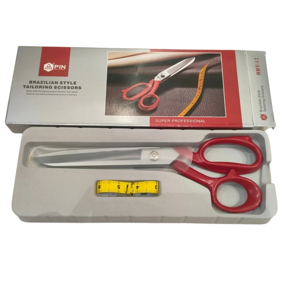Pin-7250 Titanyum Kaplamalı Profesyonel Terzi Makası – 10″ (25 cm) | Dayanıklı Paslanmaz Çelik