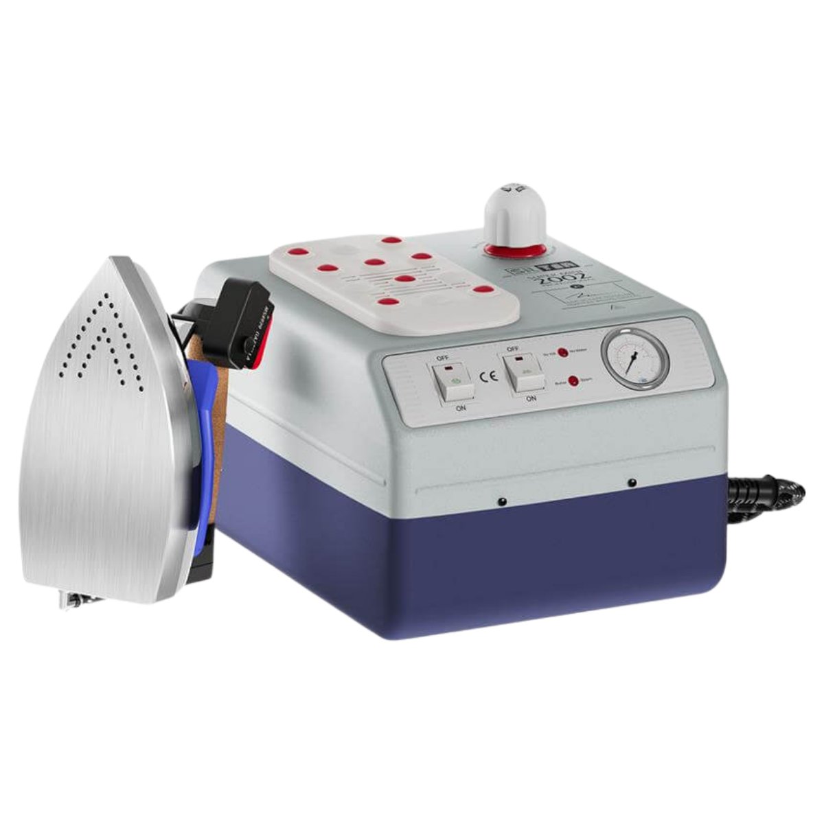 SilterSilter SPR MN 2002 Süper Mini 2 LT Buhar Kazanlı Ütü - Orijinal Alüminyum Ütü TeflonluSPR/MN 2002-SY PC 200Silter SPR/MN 2002 Süper Mini – 2 LT Buhar Kazanlı Ütü ve Orijinal Alüminyum Teflon Ütü
