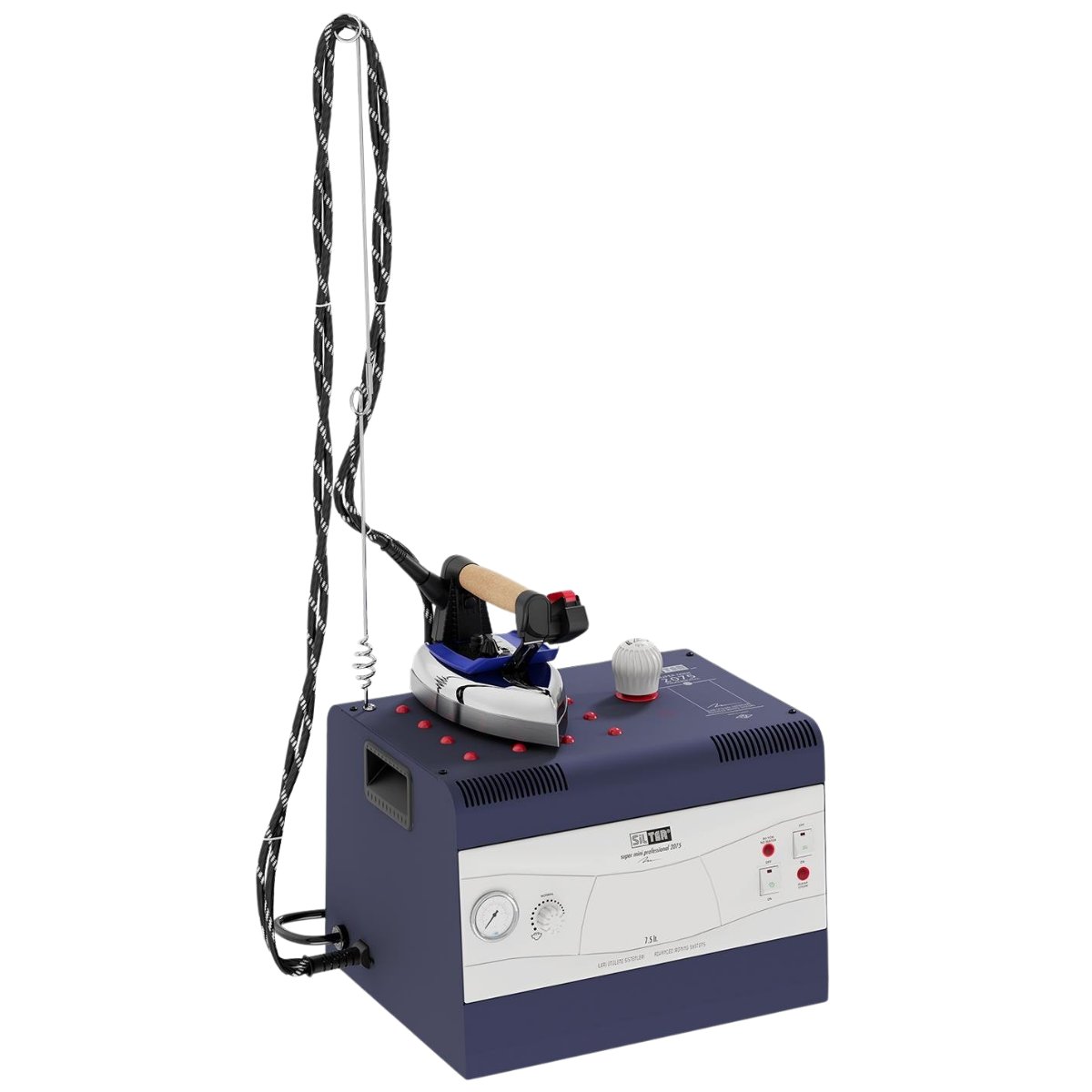 SilterSilter SPR/MN 2075 Profesyonel Buhar Kazanlı Ütü 7,5 LT - Super MiniSPR/MN 2075Silter SPR/MN 2005 E Super Mini – 5 LT Profesyonel Buharlı Kazanlı Ütü (3,5 bar)