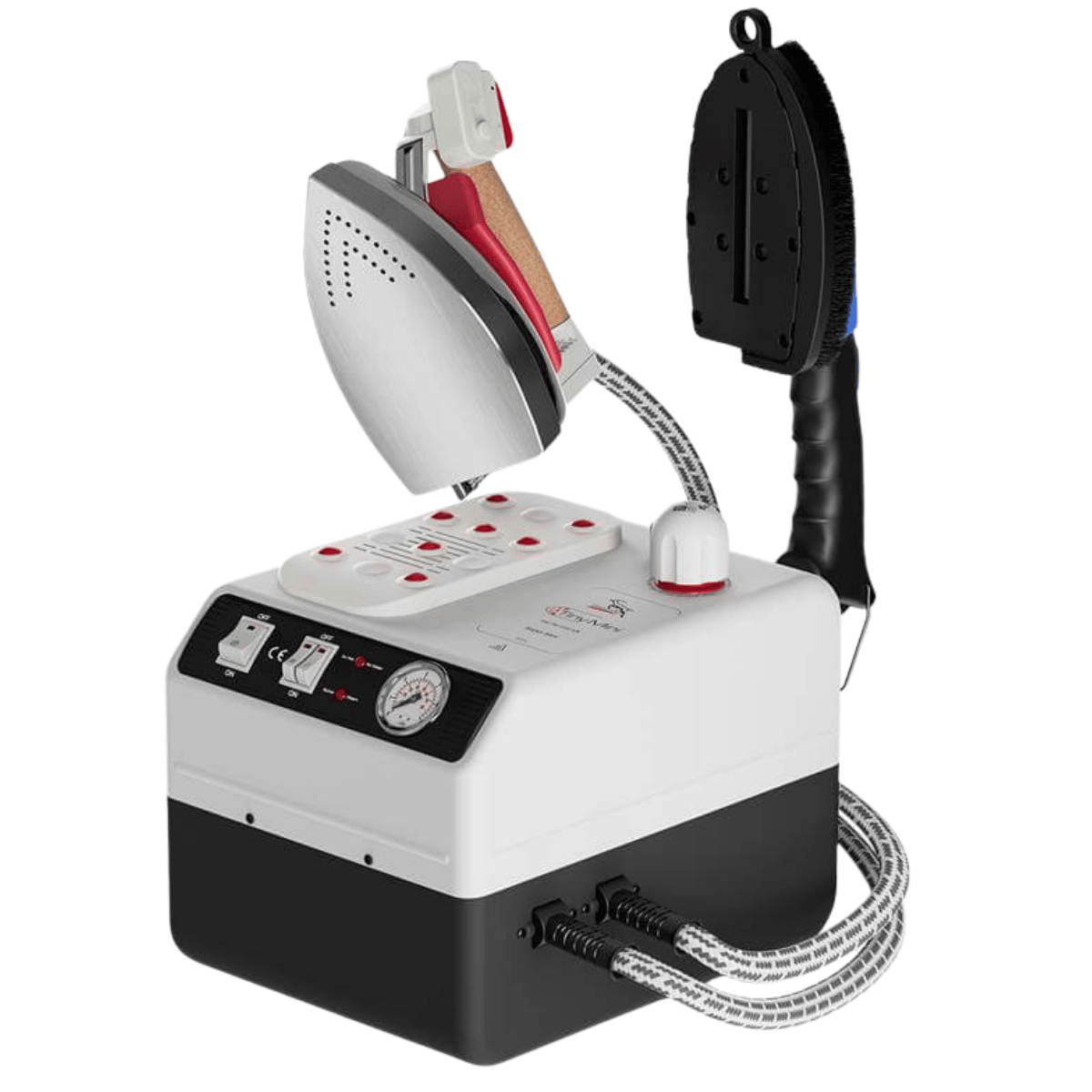 GazellaGazzella SM/TM 2035 MN Süper Mini – 3,5 LT Kazanlı Buharlı Ütü ve FırçaSM TM 2035 MNSilter SPR/MN 2110 C Super Mini – 10 LT Profesyonel Buharlı Kazanlı Çift Ütü