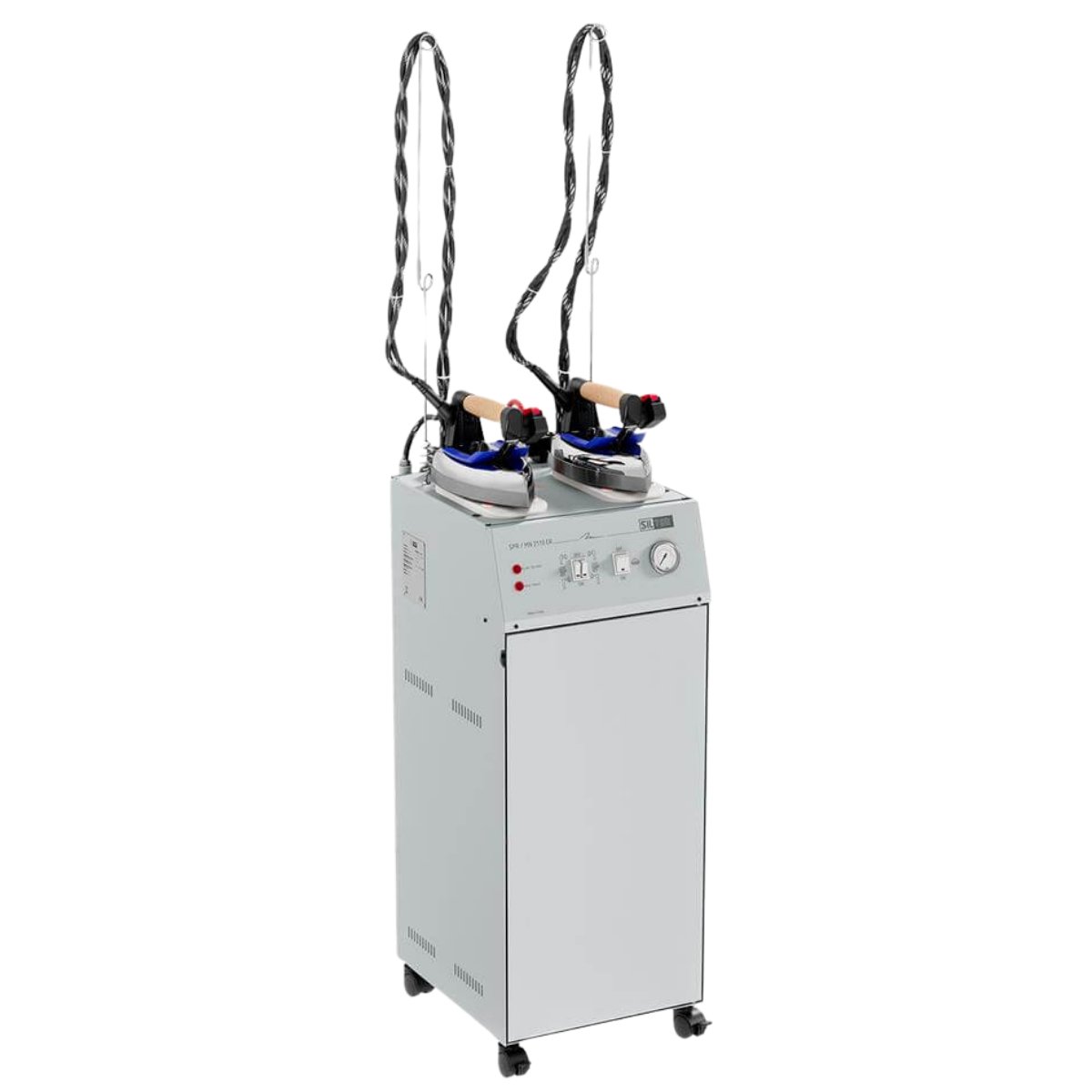 SilterSilter SPR/MN 2110 C Profesyonel Kazanlı İki Ütü 10 LT - Super MiniSPR/MN 2110 CSilter SPR/MN 2110 R Super Mini – 10 LT Profesyonel Buharlı Kazanlı Ütü